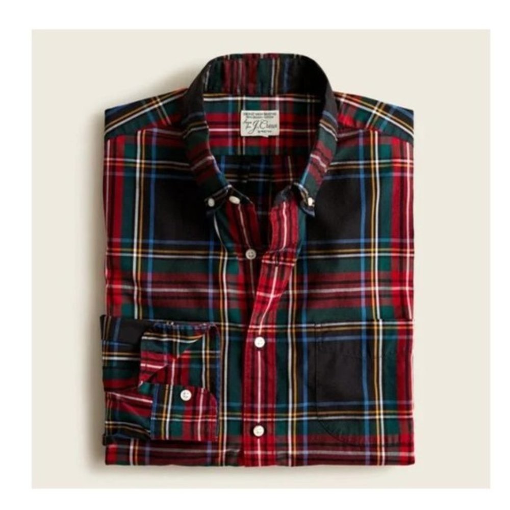 🆕J.Crew Shirt - Secret Wash Cotton Poplin Shirt